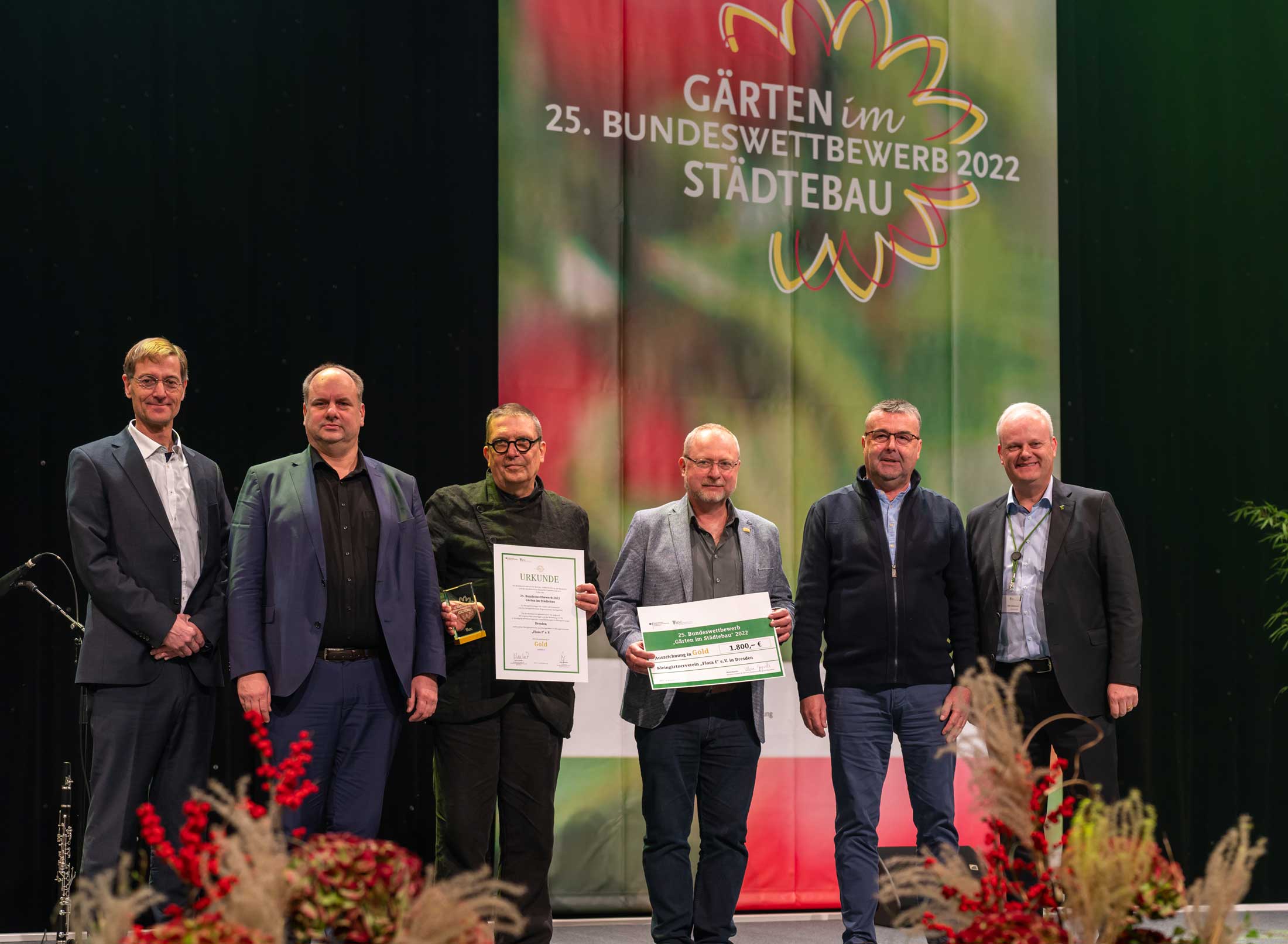 Goldmedaille für Striesener Kleingartenverein »Flora I« e. V.