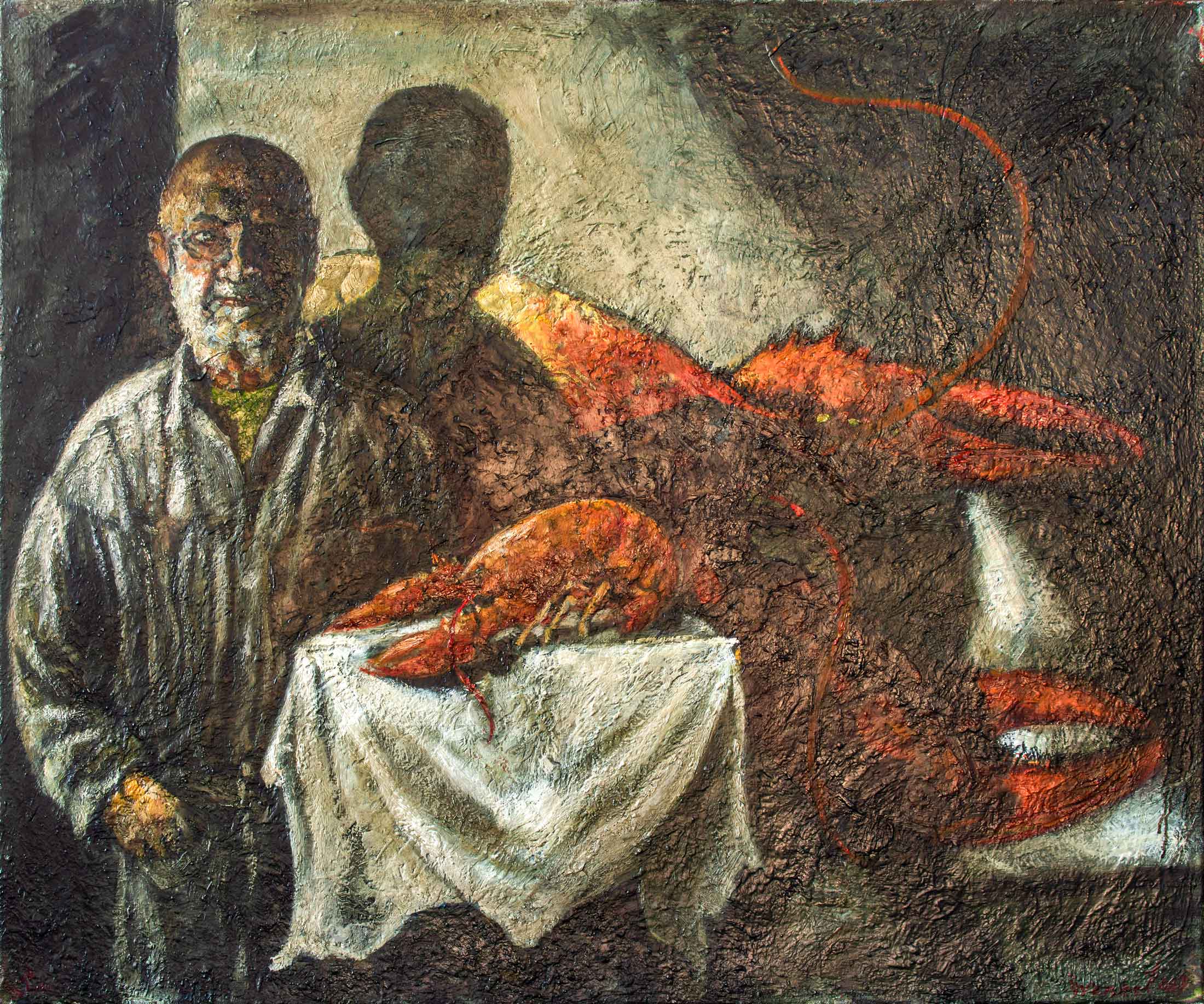 Sonderausstellung im Leonhardi-Museum ab 27. Januar: Jürgen Wenzel – Malerei und Zeichnung