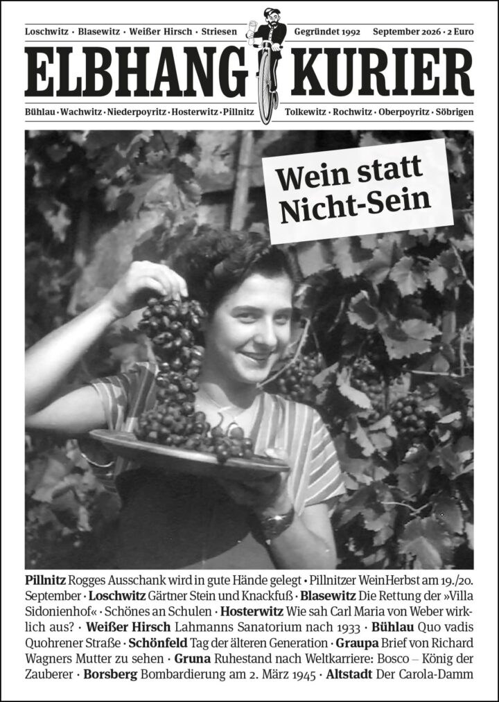 Der Elbhang-Kurier September 2026